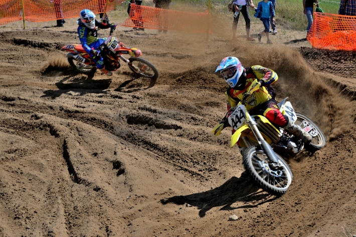 MOTOCROSS: Mistrzostwa Strefy Północnej w Więcborku - DUŻO ZDJĘĆ