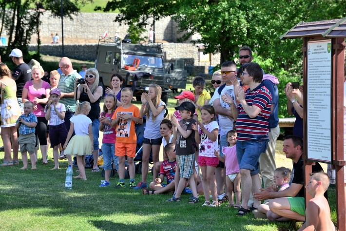 Cekcyn: Ćwiczenia ratowników WOPR i OSP - ZDJĘCIA