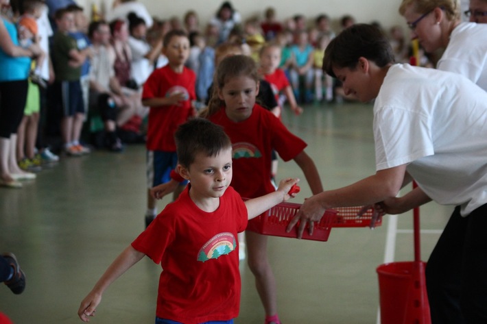 Śliwice: Olimpiada przedszkolaków. Wygrali gospodarze - ZDJĘCIA