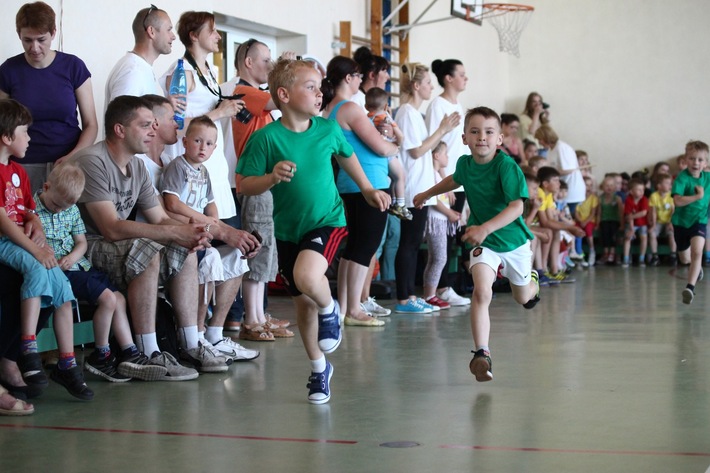 Śliwice: Olimpiada przedszkolaków. Wygrali gospodarze - ZDJĘCIA