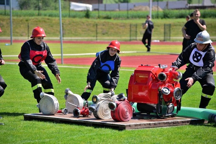 Zawody strażackie w Tucholi - ZDJĘCIA