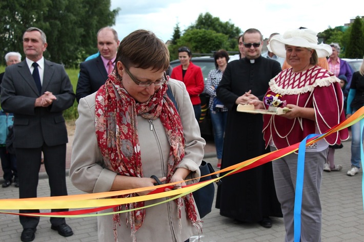 Żalno: Otworzyli kwiatowy zakątek - ZDJĘCIA