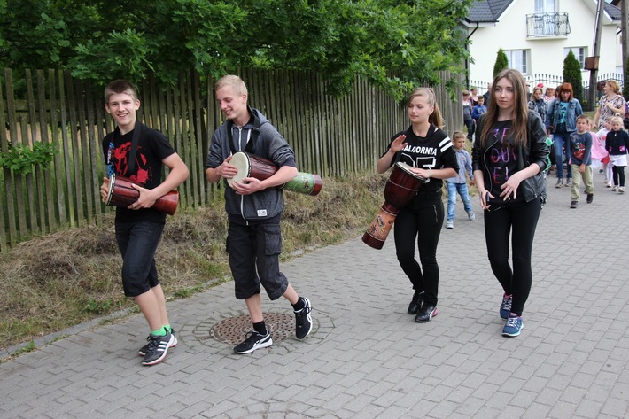 Żalno: Otworzyli kwiatowy zakątek - ZDJĘCIA