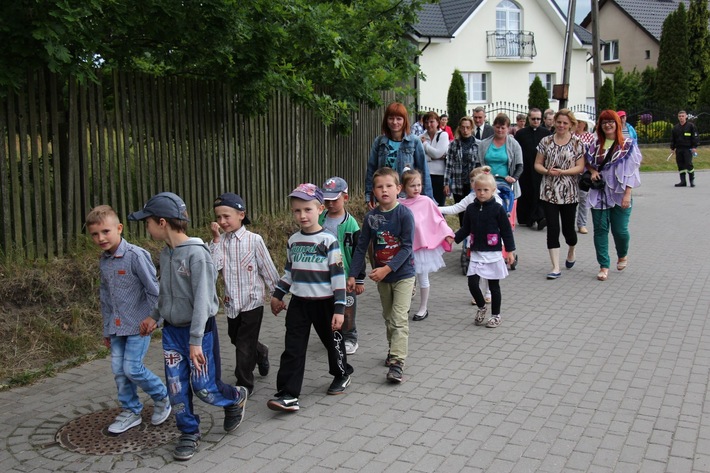 Żalno: Otworzyli kwiatowy zakątek - ZDJĘCIA