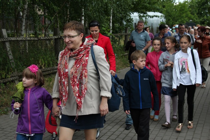 Żalno: Otworzyli kwiatowy zakątek - ZDJĘCIA