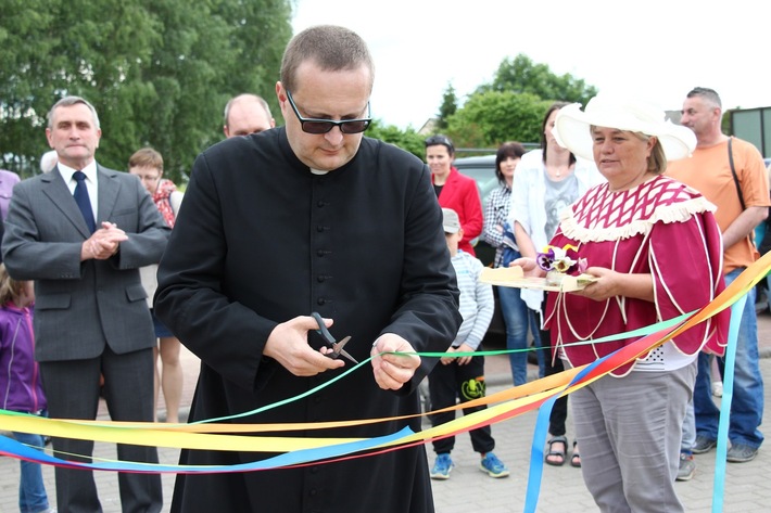 Żalno: Otworzyli kwiatowy zakątek - ZDJĘCIA