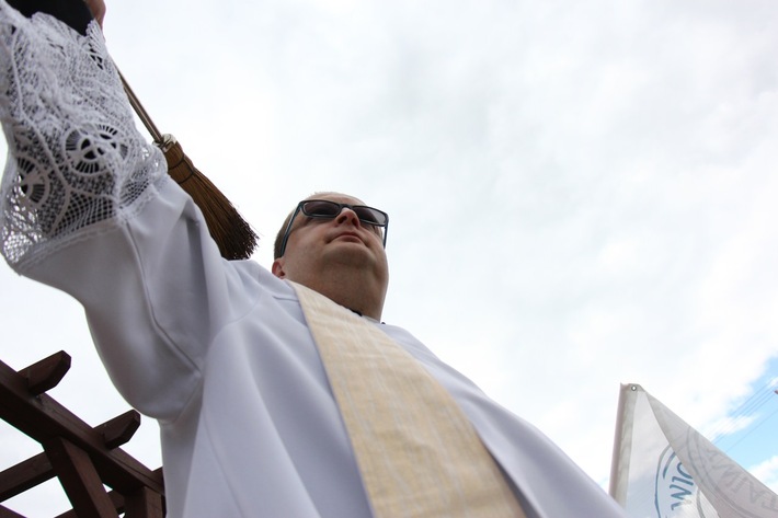 Żalno: Otworzyli kwiatowy zakątek - ZDJĘCIA