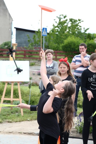 Żalno: Otworzyli kwiatowy zakątek - ZDJĘCIA