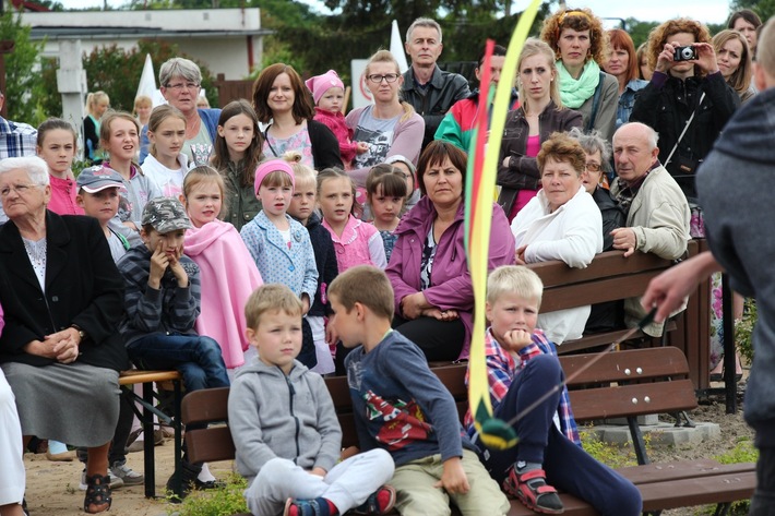 Żalno: Otworzyli kwiatowy zakątek - ZDJĘCIA