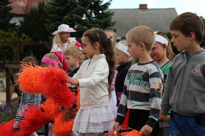 Żalno: Otworzyli kwiatowy zakątek - ZDJĘCIA