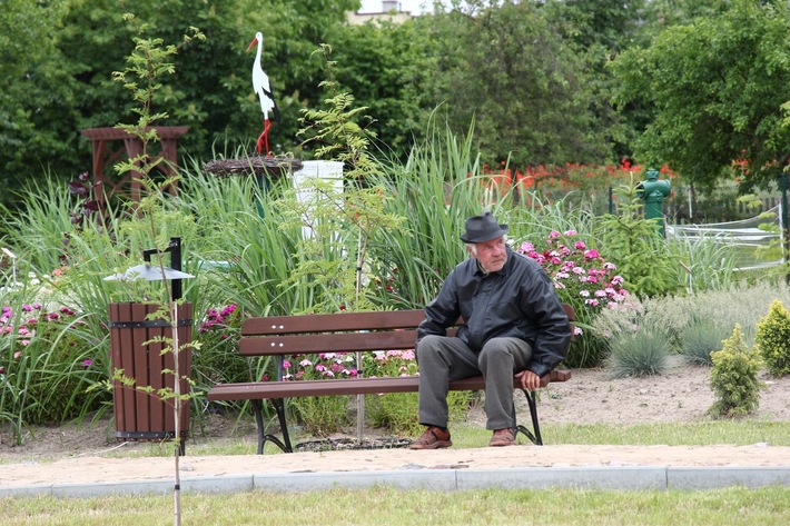 Żalno: Otworzyli kwiatowy zakątek - ZDJĘCIA