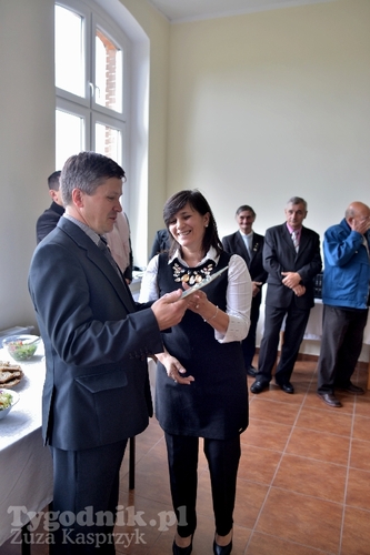 Gmina Cekcyn: Otwarcie świetlicy w Brzoziu - ZDJĘCIA