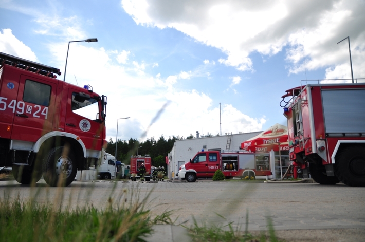 Stacja BP w Tucholi mogła wylecieć w powietrze!  ZDJĘCIA