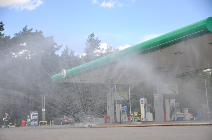 Stacja BP w Tucholi mogła wylecieć w powietrze!  ZDJĘCIA