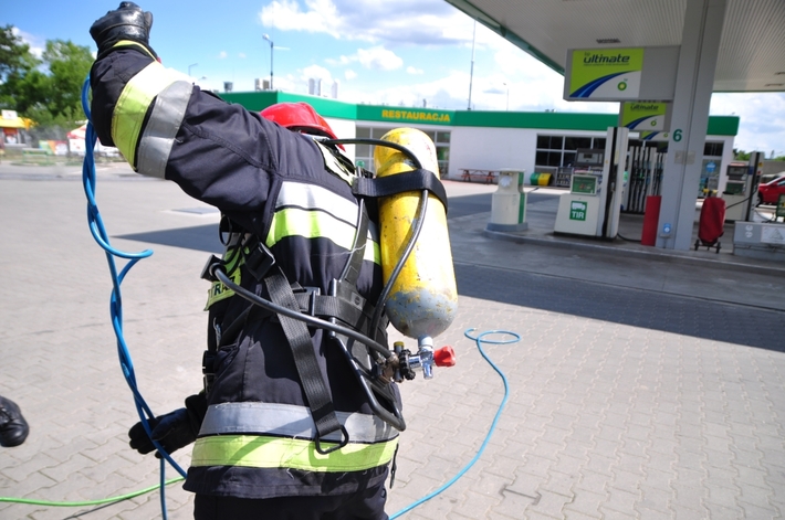 Stacja BP w Tucholi mogła wylecieć w powietrze!  ZDJĘCIA