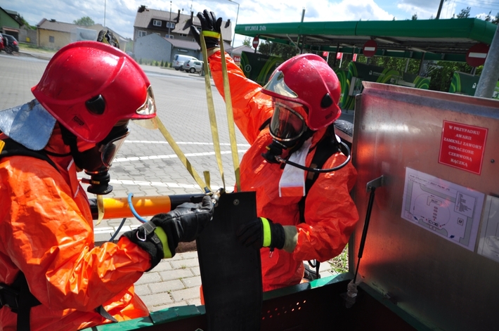 Stacja BP w Tucholi mogła wylecieć w powietrze!  ZDJĘCIA