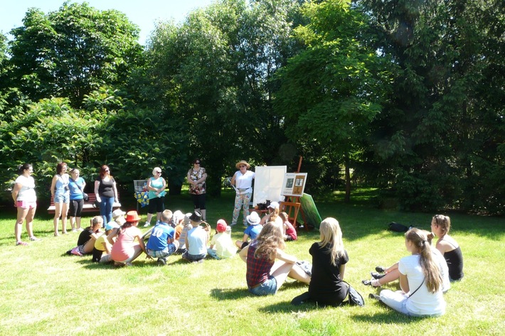 Adamkowo: Plener malarski w Ptasiej Wiosce - ZDJĘCIA