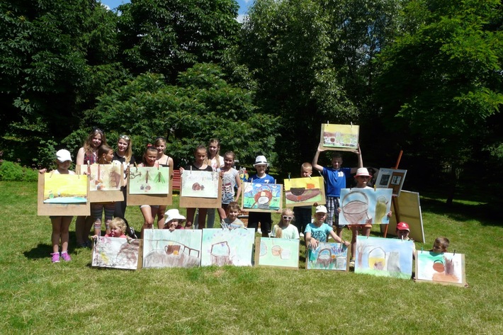 Adamkowo: Plener malarski w Ptasiej Wiosce - ZDJĘCIA