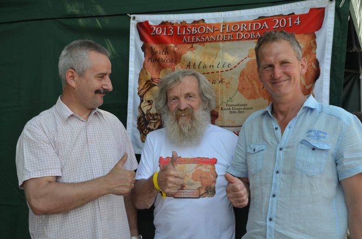 Fojutowo: Podróżnik roku ścigał się z burmistrzem - ZDJĘCIA