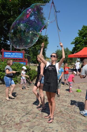 Fojutowo: Podróżnik roku ścigał się z burmistrzem - ZDJĘCIA