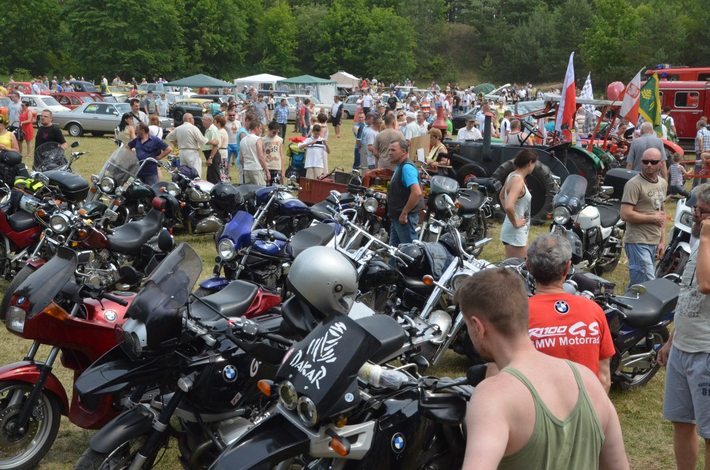 Tuchola: Wystawa pojazdów w Małpim Gaju - ZDJĘCIA