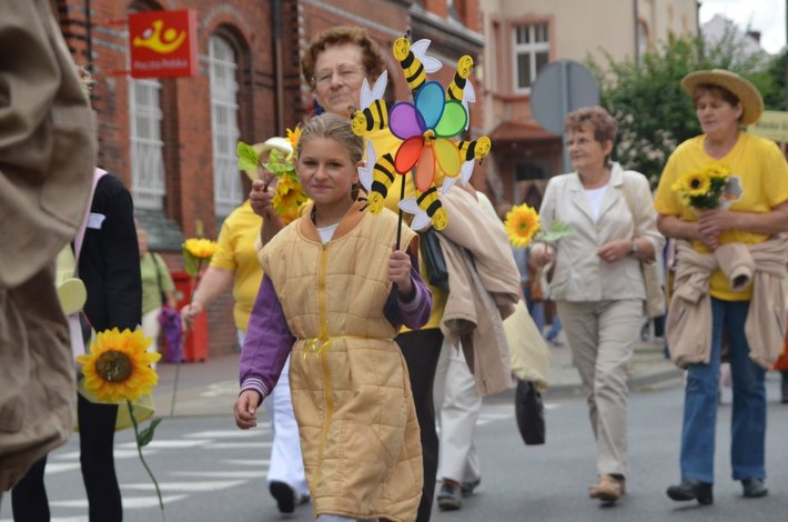 Tuchola: Pochód Borowiaków - ZDJĘCIA cz. I