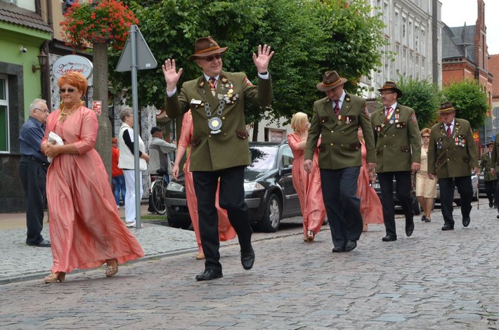 Tuchola: Pochód Borowiaków - ZDJĘCIA cz. I