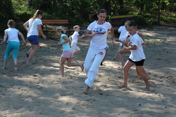 Gmina Śliwice: Dzieci ćwiczyły capoeirę - ZDJĘCIA