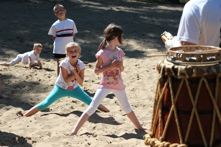 Gmina Śliwice: Dzieci ćwiczyły capoeirę - ZDJĘCIA