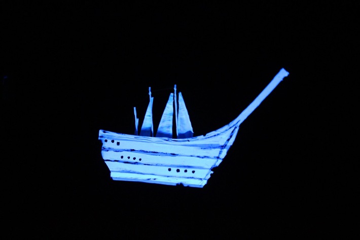 Gostycyn: Wystawili spektakl w ciemnościach - ZDJĘCIA