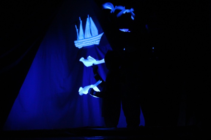 Gostycyn: Wystawili spektakl w ciemnościach - ZDJĘCIA