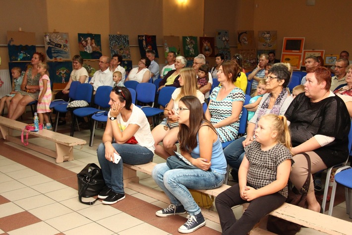 Gostycyn: Wystawili spektakl w ciemnościach - ZDJĘCIA