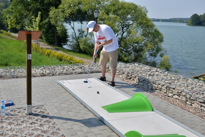 Turniej minigolfa w Cekcynie - ZDJĘCIA