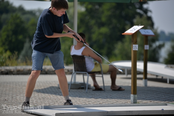 Turniej minigolfa w Cekcynie - ZDJĘCIA