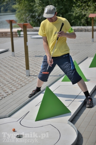 Turniej minigolfa w Cekcynie - ZDJĘCIA
