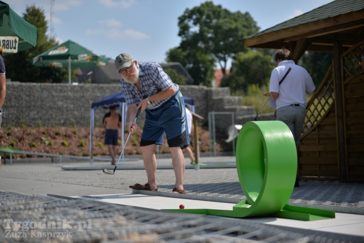 Turniej minigolfa w Cekcynie - ZDJĘCIA