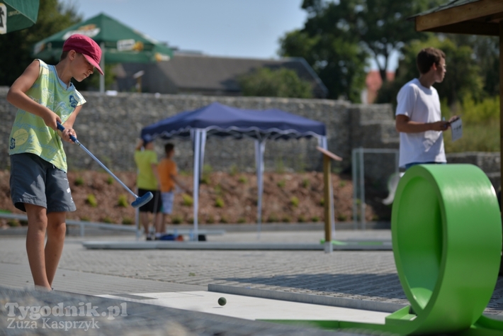 Turniej minigolfa w Cekcynie - ZDJĘCIA