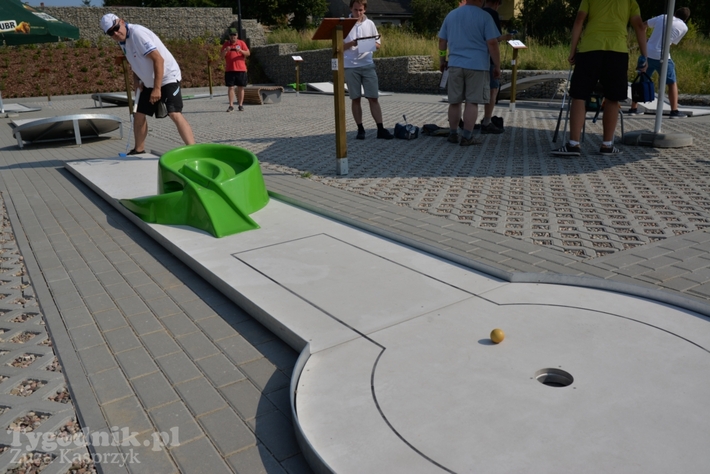 Turniej minigolfa w Cekcynie - ZDJĘCIA