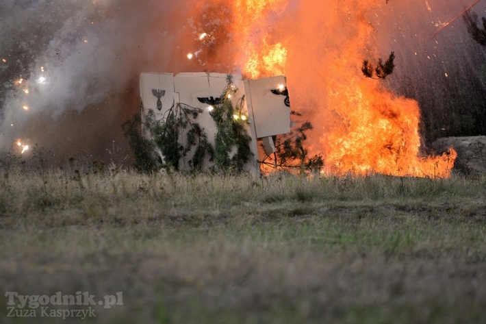 Inscenizacja na poligonie Heidekraut - ZDJĘCIA