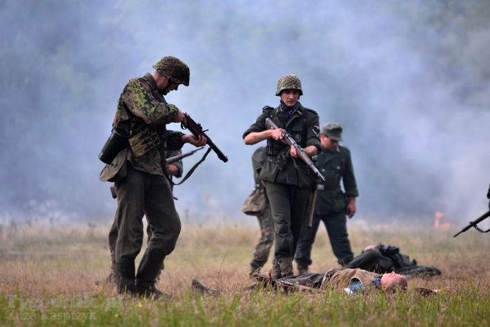 Inscenizacja na poligonie Heidekraut - ZDJĘCIA