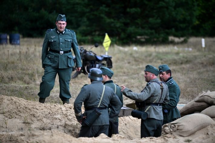 Inscenizacja na poligonie Heidekraut - ZDJĘCIA