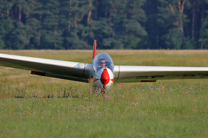 Tak po niebie szybuje Łukasz z Tucholi - ZDJĘCIA