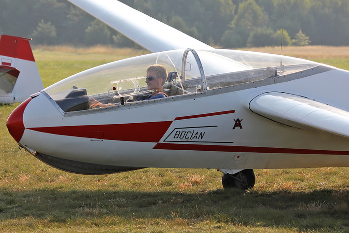 Tak po niebie szybuje Łukasz z Tucholi - ZDJĘCIA
