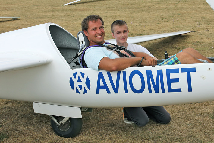 Tak po niebie szybuje Łukasz z Tucholi - ZDJĘCIA