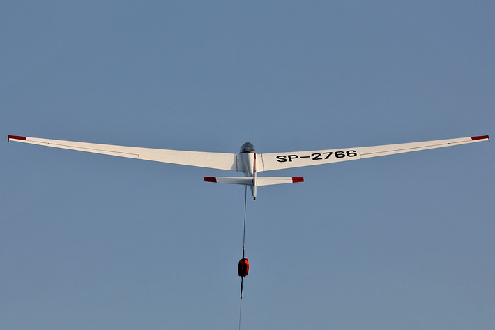 Tak po niebie szybuje Łukasz z Tucholi - ZDJĘCIA