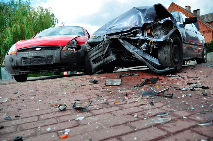 Gmina Lubiewo: Wypadek w Klonowie - ZDJĘCIA