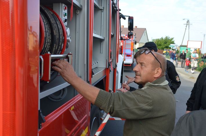 Lubiewo: Strażacy przywieźli nowy wóz - ZDJĘCIA