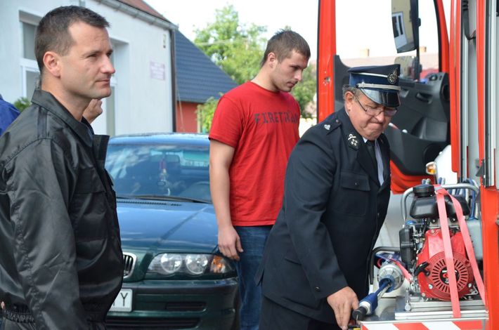 Lubiewo: Strażacy przywieźli nowy wóz - ZDJĘCIA