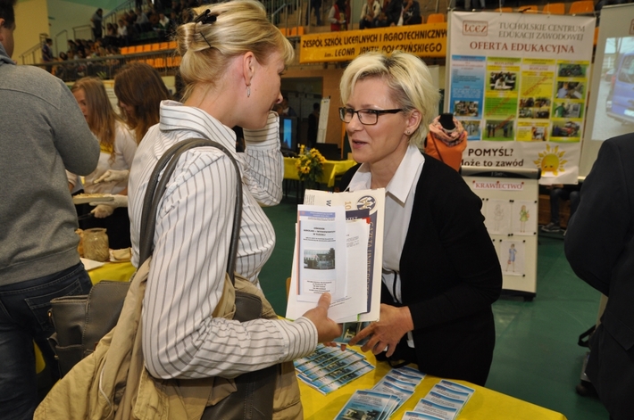 Powiat tucholski: Powiatowe Targi Edukacji i Pracy - ZDJĘCIA