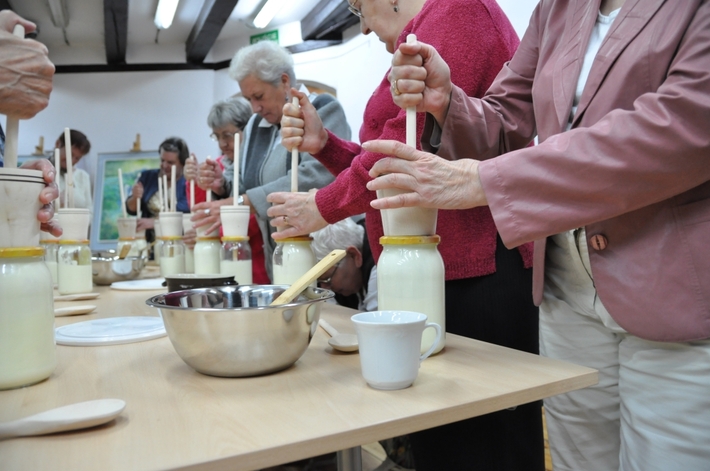Tak w Tucholi robi się masło - ZDJĘCIA